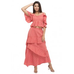 Kill Em With Kindness Skirt Set!